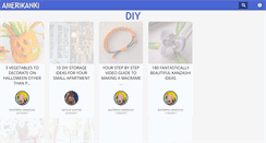 Desktop Screenshot of diy.amerikanki.com